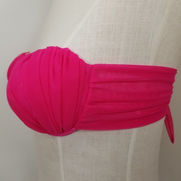Vintage Fuchsia Pink Bralette - Picture 13 of 15